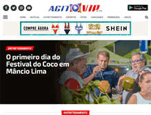 Tablet Screenshot of agitovipac.com.br